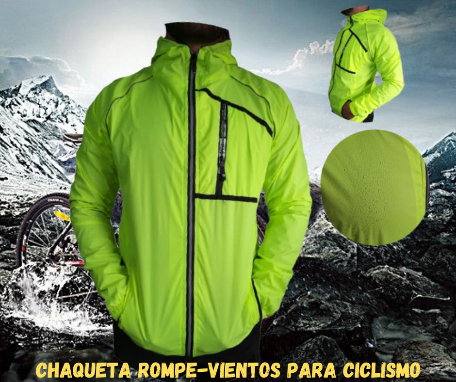  Pexiny Chaqueta cortavientos de ciclismo para mujer,  cortavientos a prueba de viento, MTB, bicicleta de montaña, chaqueta  reflectante para bicicleta (talla XL, color: verde) : Todo lo demás