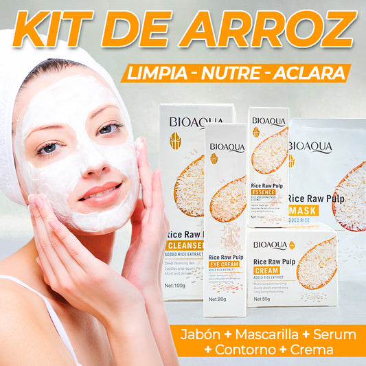 Kit de Arroz por 5 Productos Bioqua