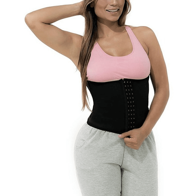 FAJA Cinturilla Mujer Broches Neopreno