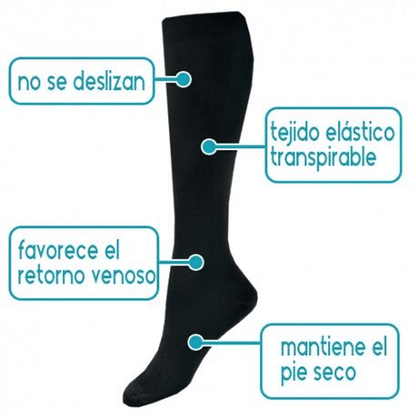 MEDIAS DE COMPRESION ANTI VARICE