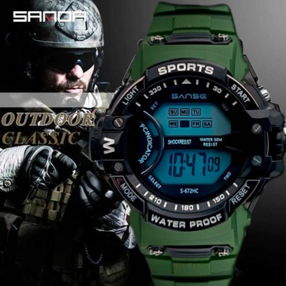 RELOJ SPORT WATCH PANTALLA LUZ LED - DIGITAL