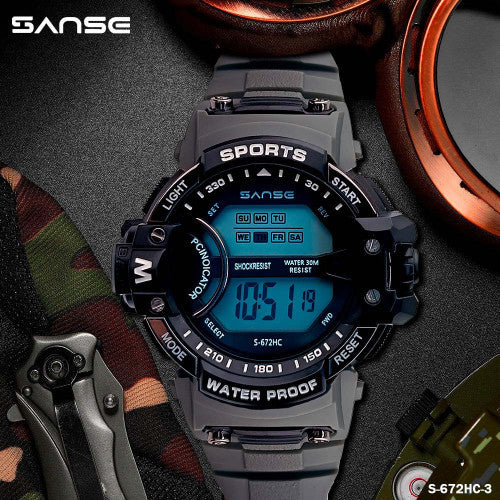 RELOJ SPORT WATCH PANTALLA LUZ LED - DIGITAL