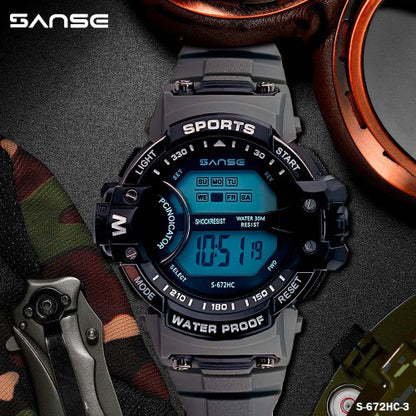 RELOJ SPORT WATCH PANTALLA LUZ LED - DIGITAL